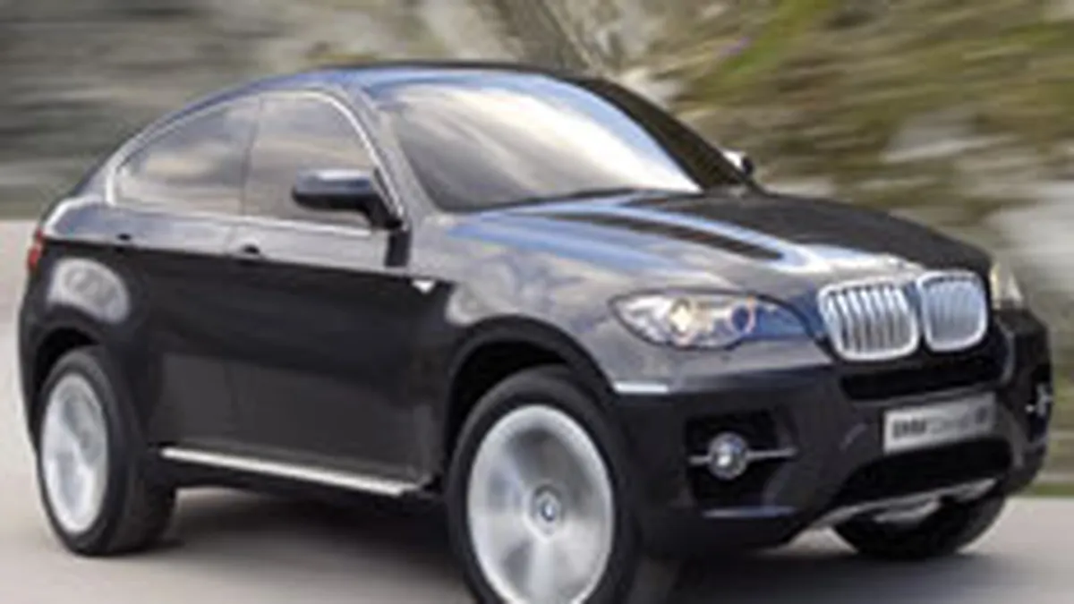 BMW lanseaza in iunie modelul X6 in Romania