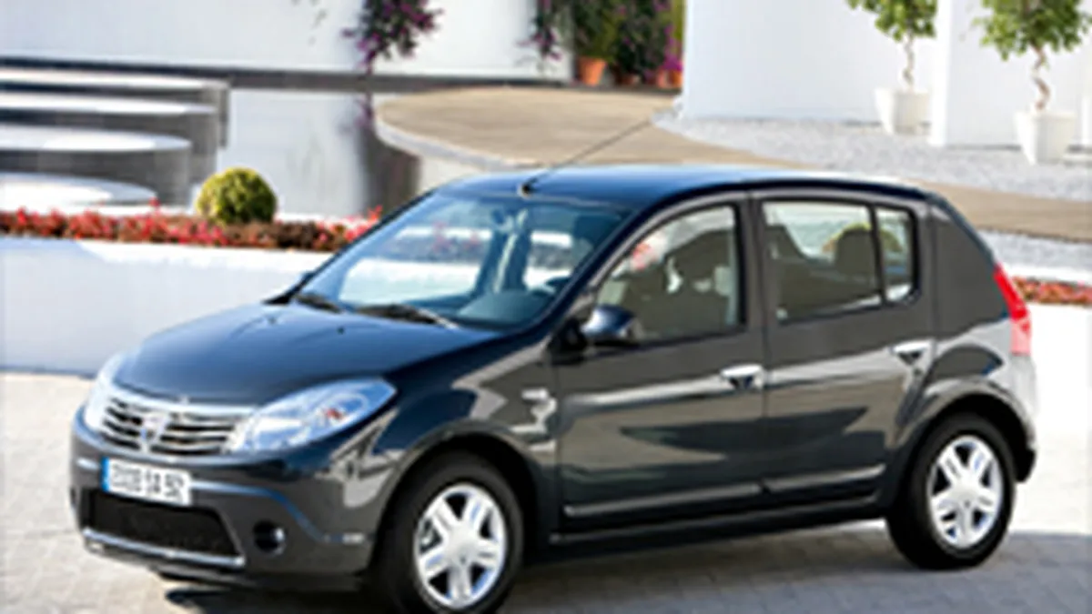 Publicul tinta pentru Dacia Sandero: femeile si tinerii