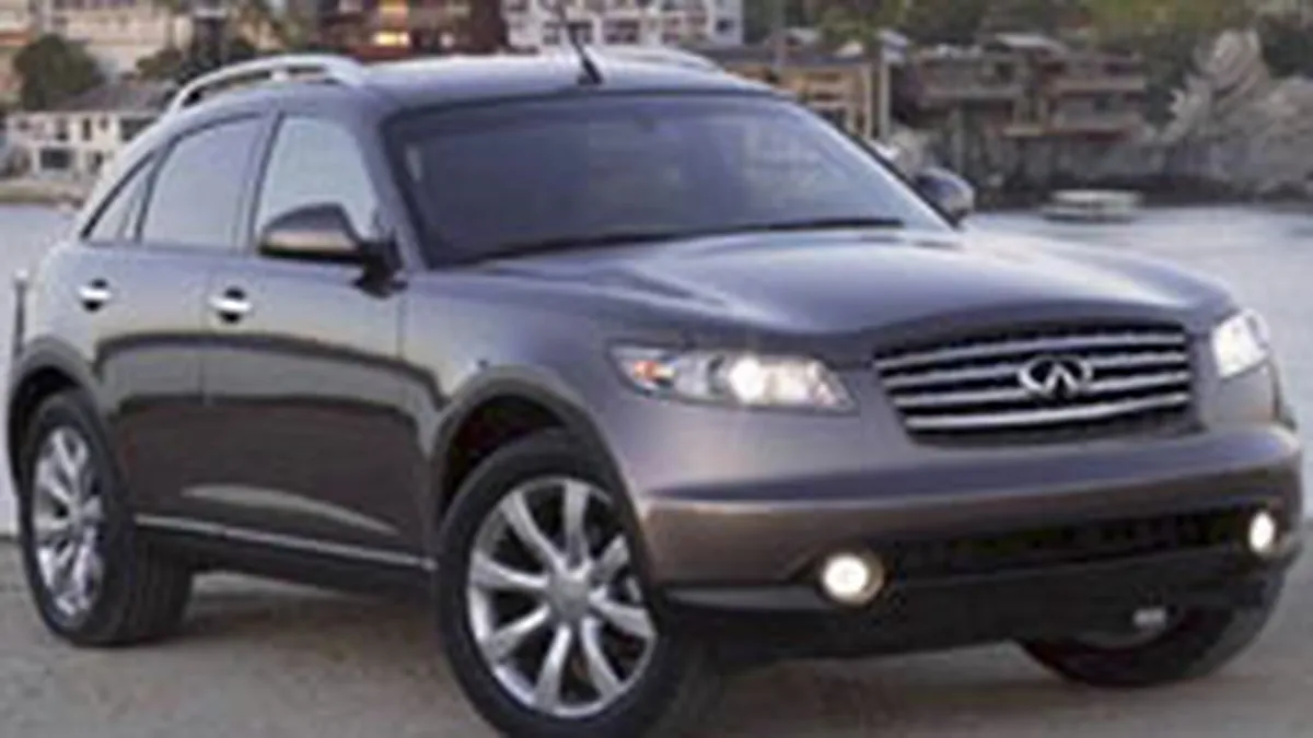 Banat Motors vrea sa vanda 30 de automobile Infiniti FX 35 in 2008