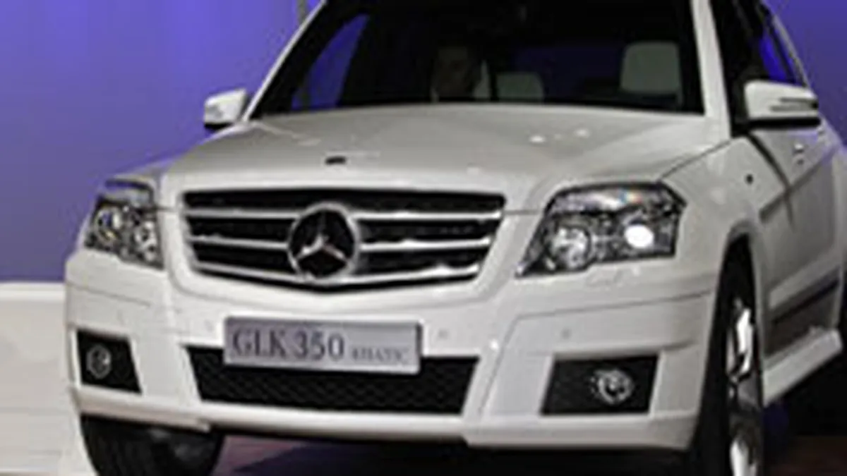 Noul SUV Mercedes-Benz GLK va fi lansat in octombrie in Romania