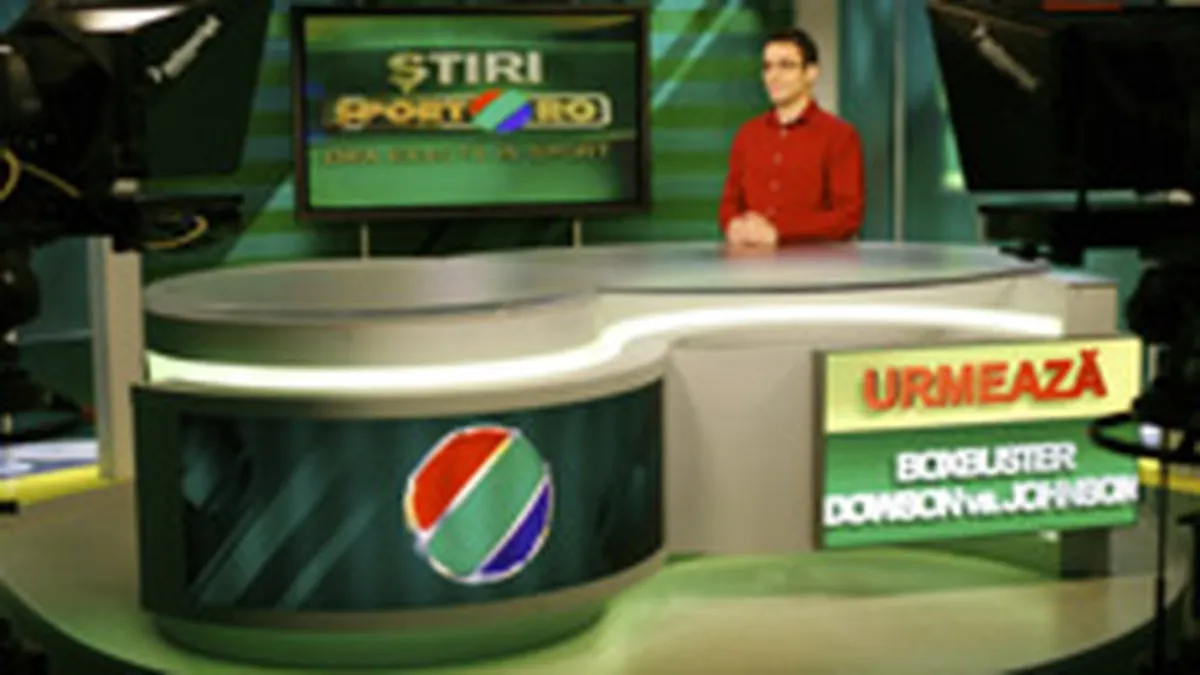 Adrian Sarbu a investit 2 milioane $ in noul studio Sport.ro