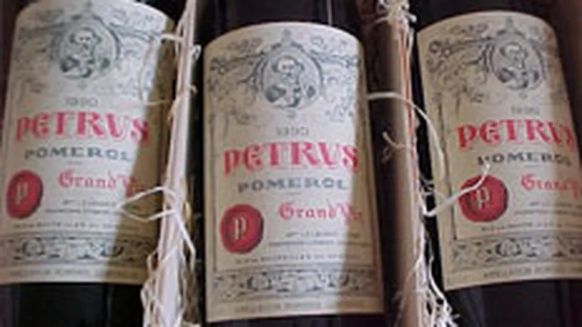 Vinuri vandute la licitatie in Hong Kong pentru 1,5 mil. dolari