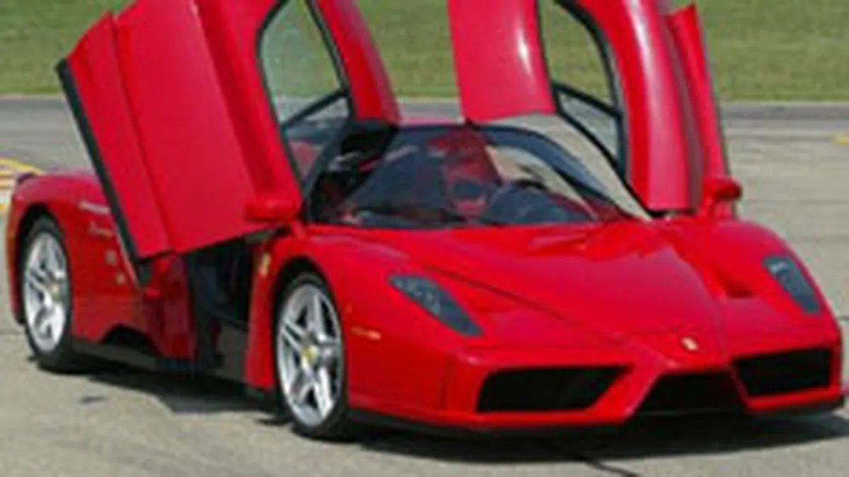 Ferrari vrea sa vanda 40-50 de automobile de lux in Romania