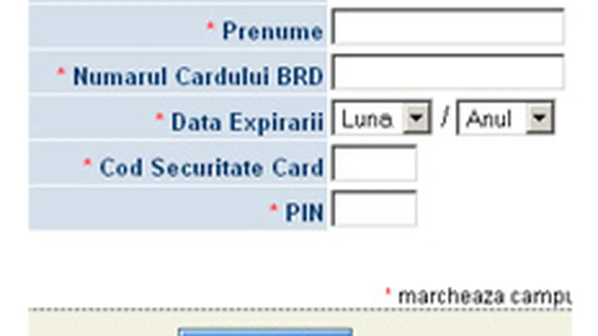 Atac de tip phishing la adresa clientilor BRD, vineri dimineata