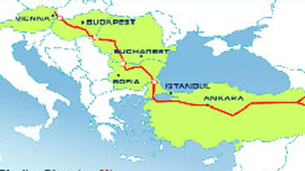 Conducta Nabucco costa cu peste 60% mai mult decat se estimase initial