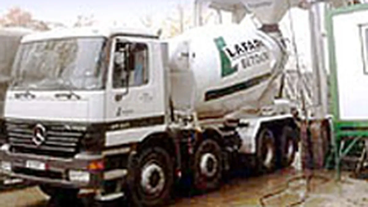 Lafarge va investi 830.000 de euro pentru securitate in munca, in 2008