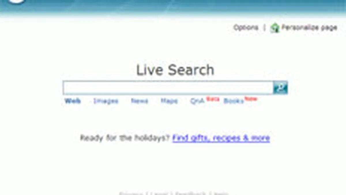 HP va livra computere cu motorul de cautare Microsoft Live Search preinstalat