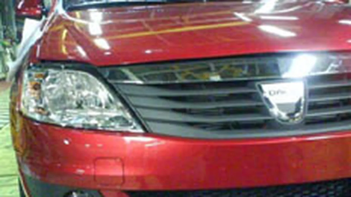 Noul Logan Sedan stilizat are acelasi pret ca vechiul model