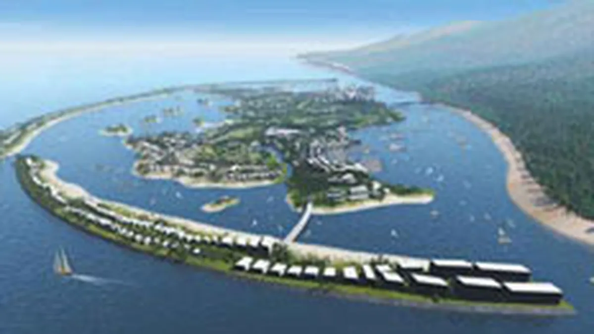 Investitie de 4 mld. euro pentru o insula artificiala de lux construita in Marea Neagra