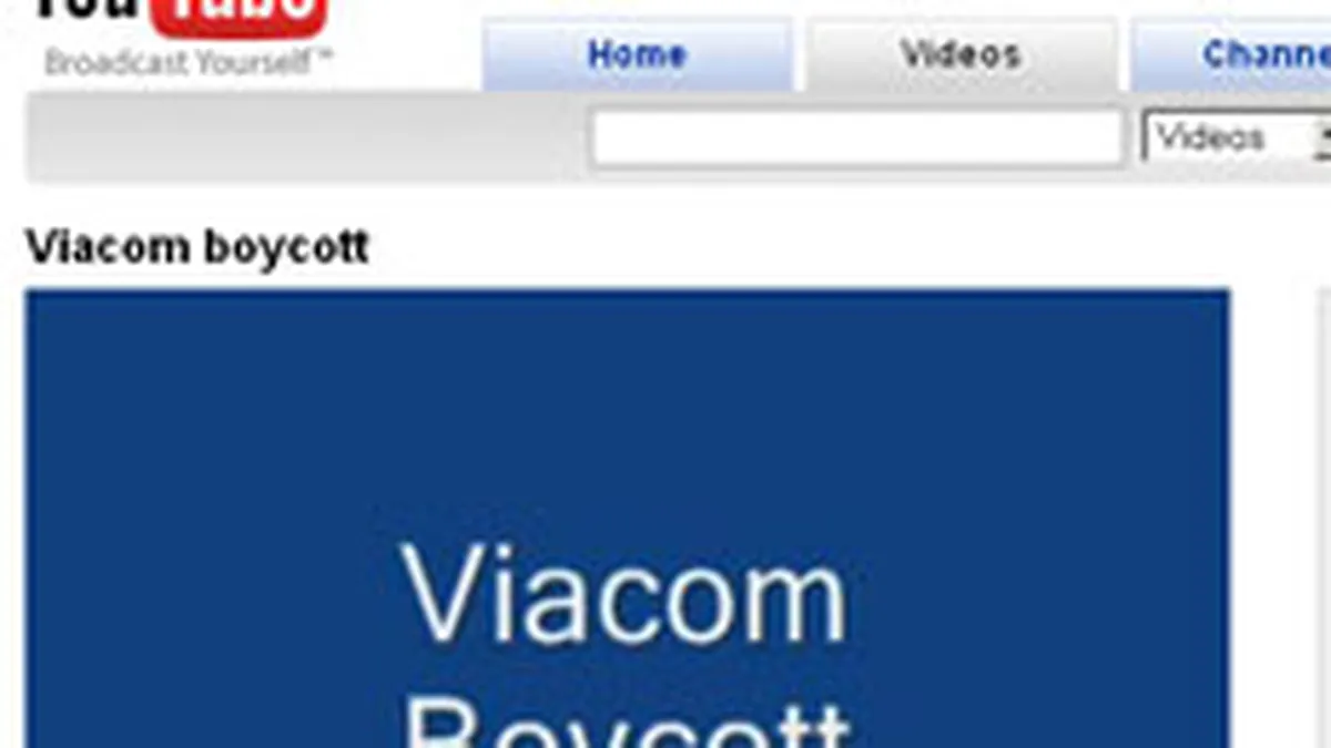 Utilizatorii YouTube protesteaza impotriva Viacom prin videoclipuri agresive