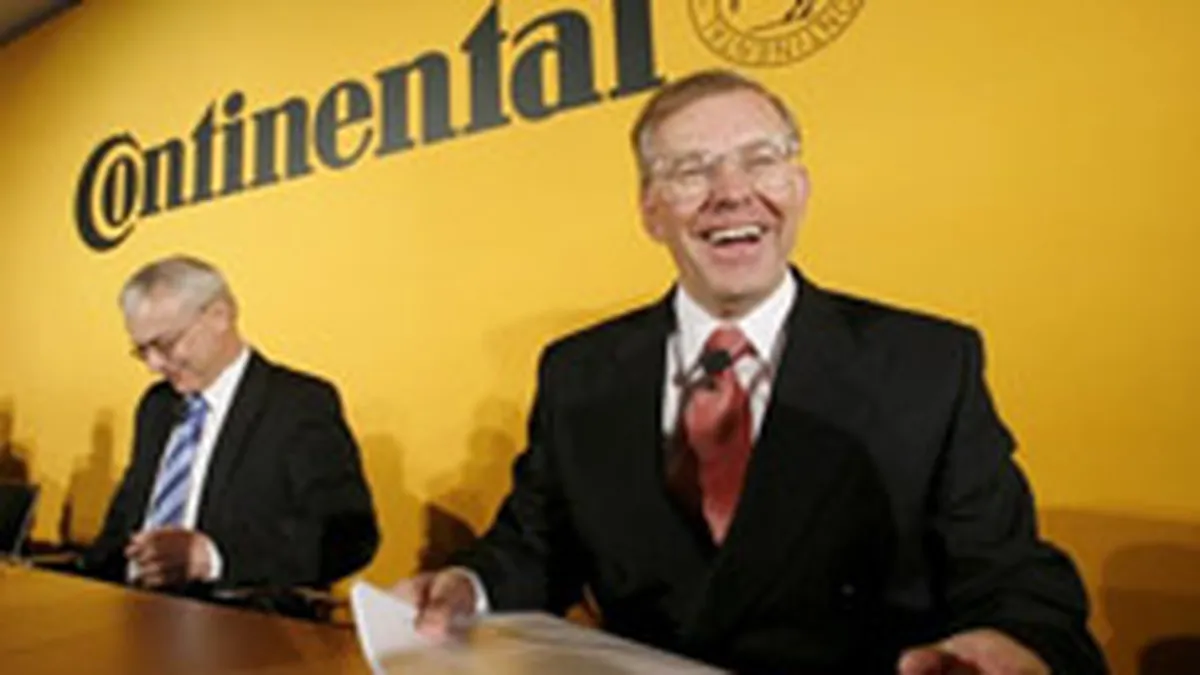 Continental refuza oferta de preluare a Schaeffler