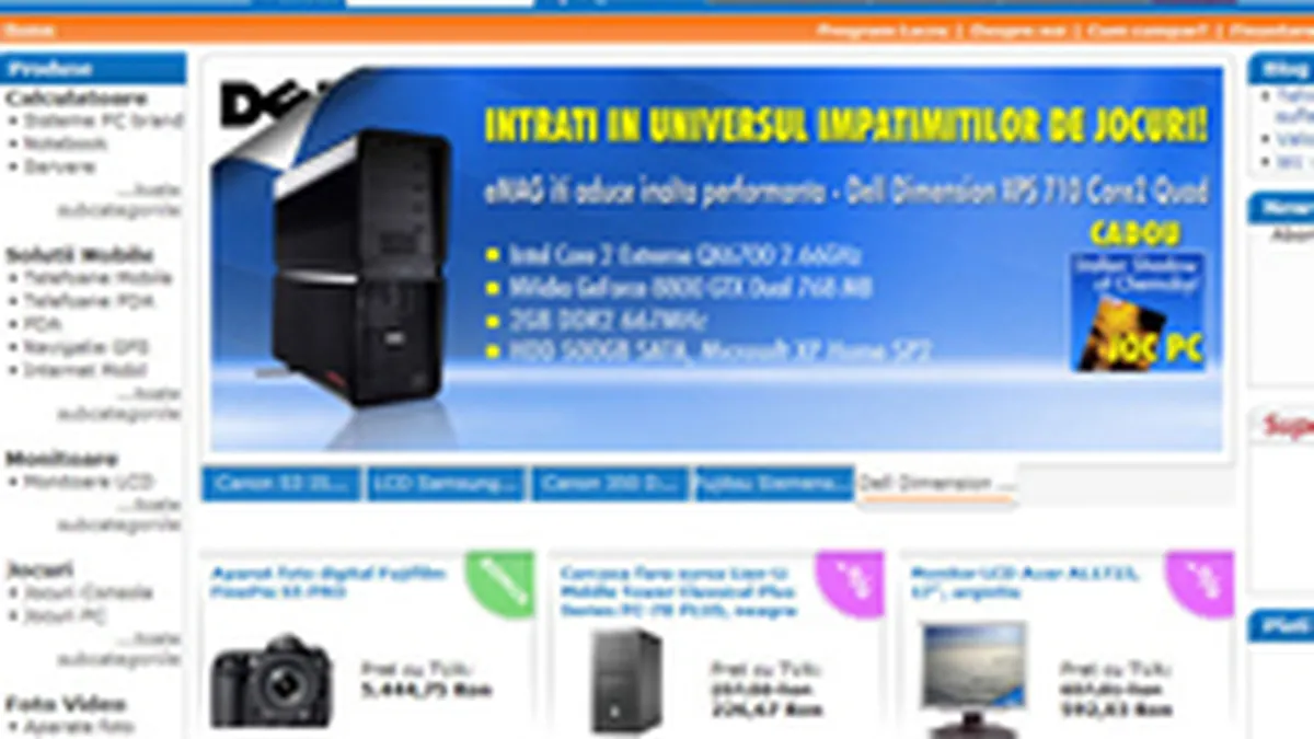 eMag.ro: Vara cresc vanzarile de camere foto, smartphone-uri si GPS-uri