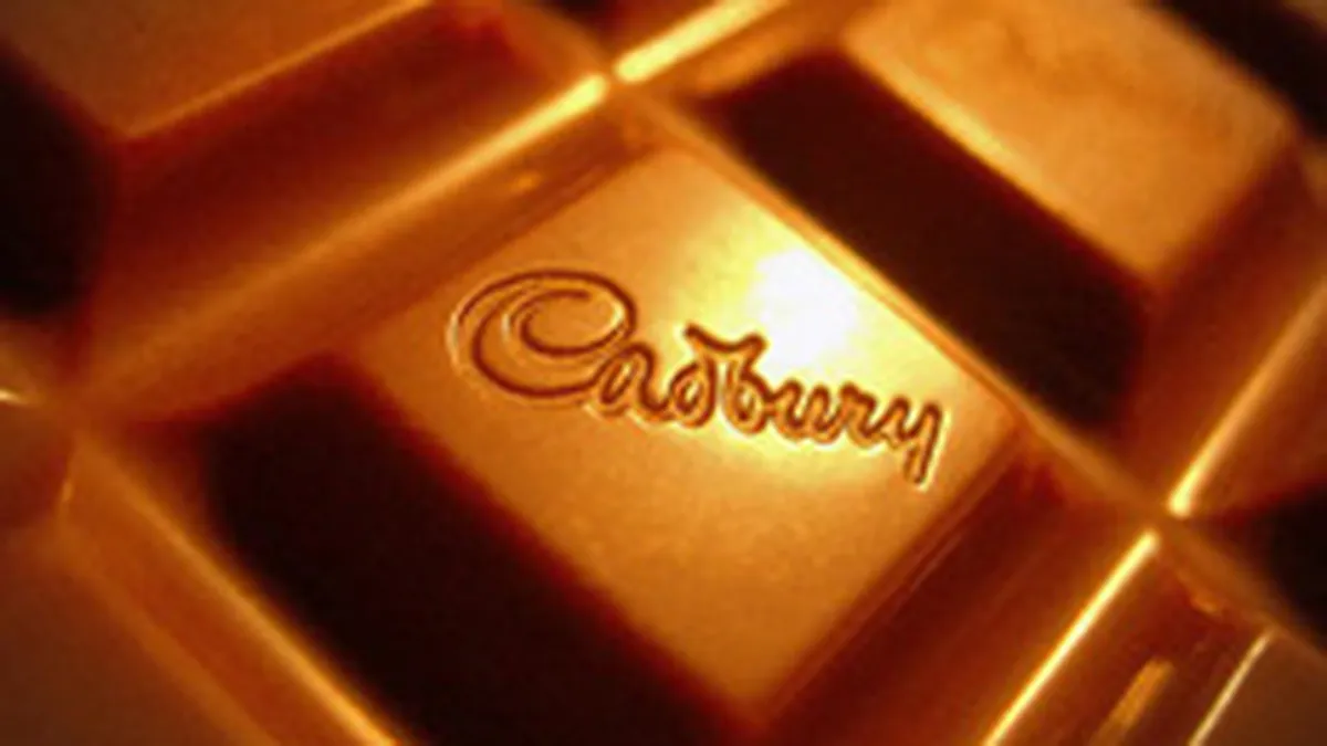 Profitul inainte de taxe al Cadbury a crescut cu 28% in S1, la 184,5 mil. euro