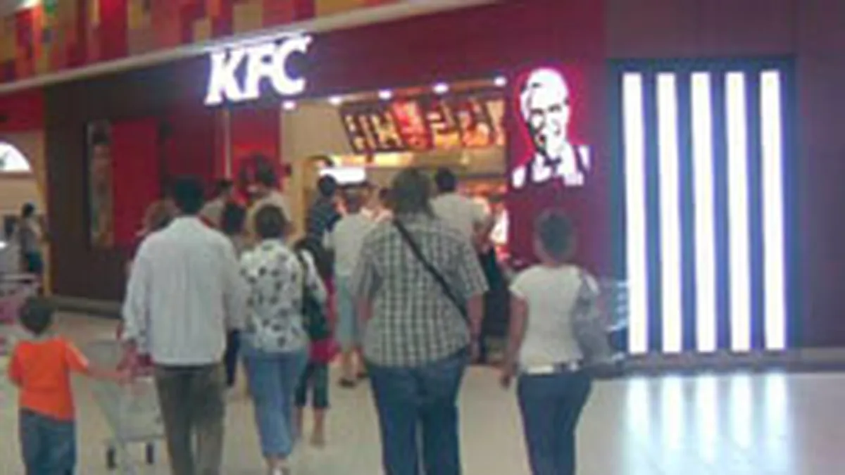 Afacerile KFC Romania au crescut cu 49% in S1, pana la 18 mil. euro