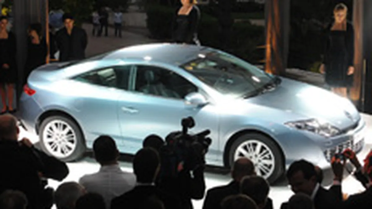 Renault va lansa modelul Laguna 3 Coupe in Romania in aprilie 2009