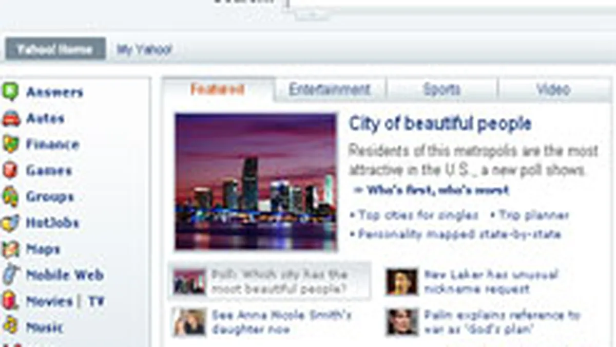 Yahoo pregateste primul face-lift major in doi ani, cu accent pe interactivitate