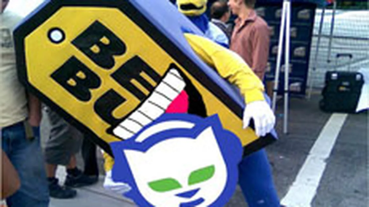 Best Buy va cumpara magazinul de muzica digitala Napster cu 127 mil. $