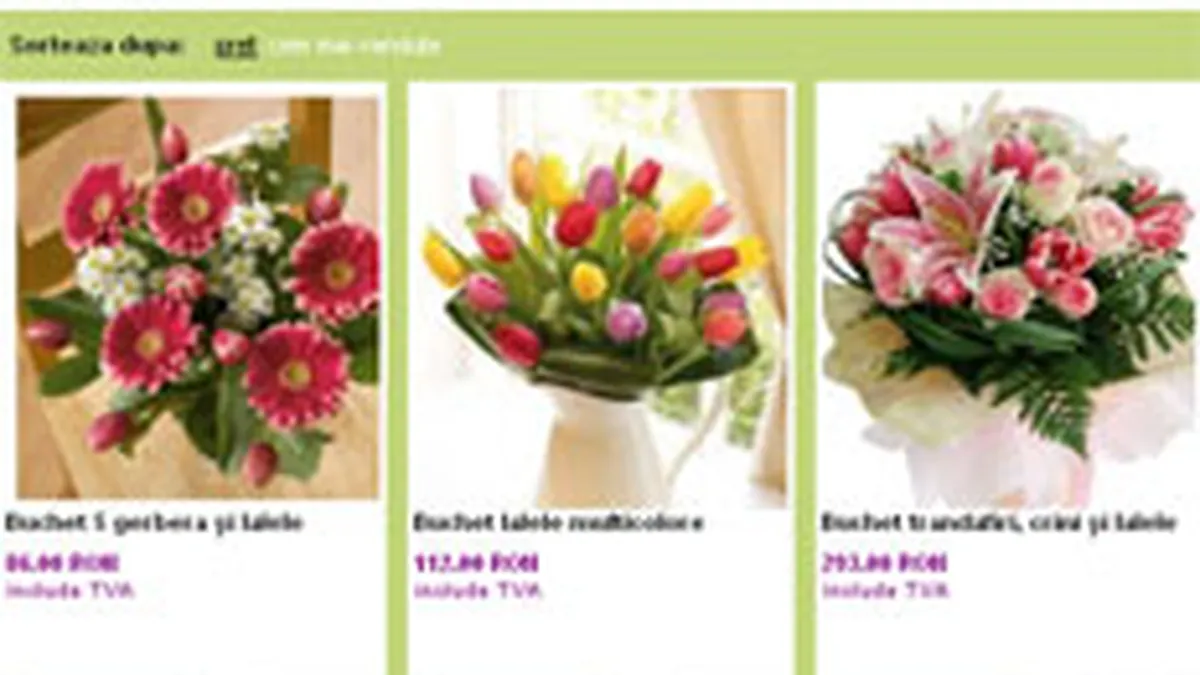 FloriDeLux.ro se relanseaza si tinteste o crestere de 50% in 2008