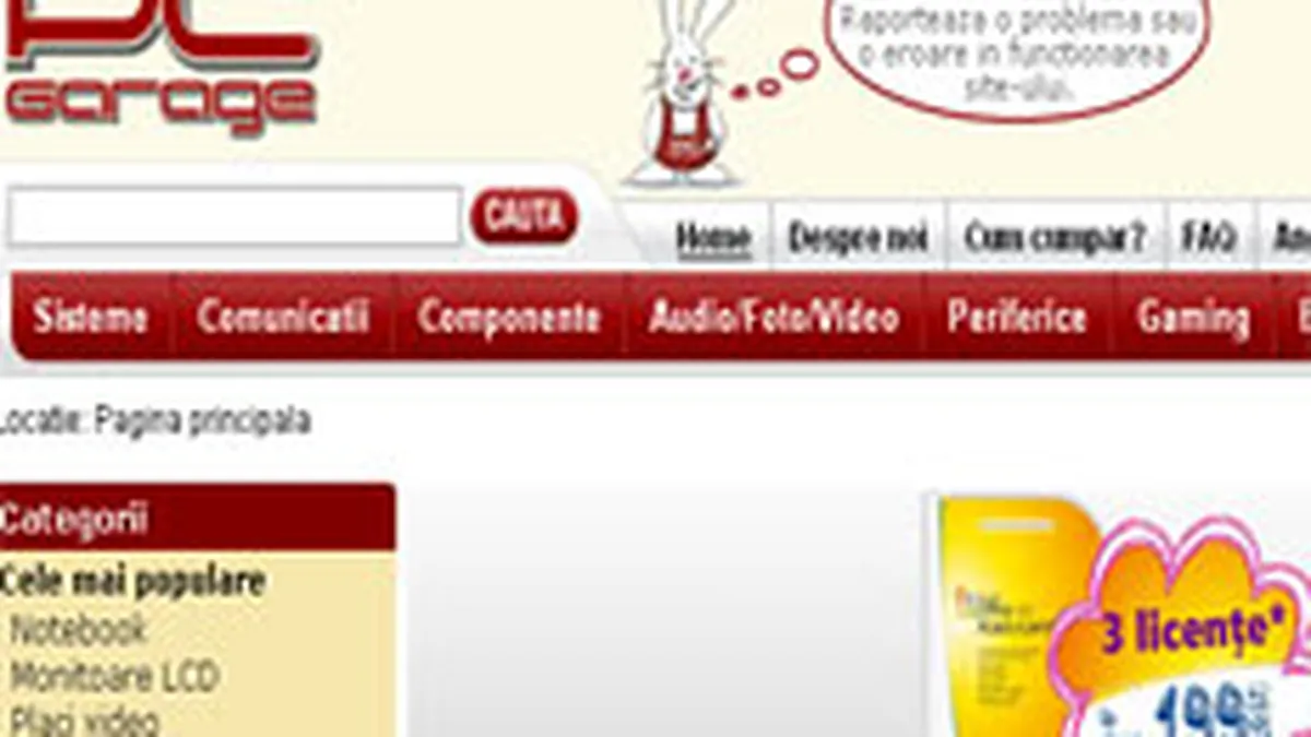 PCGarage.ro s-a relansat dupa investitii de peste 10.000 euro