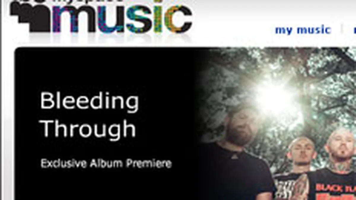 MySpace colaboreaza cu 4 case de discuri pentru a concura iTunes