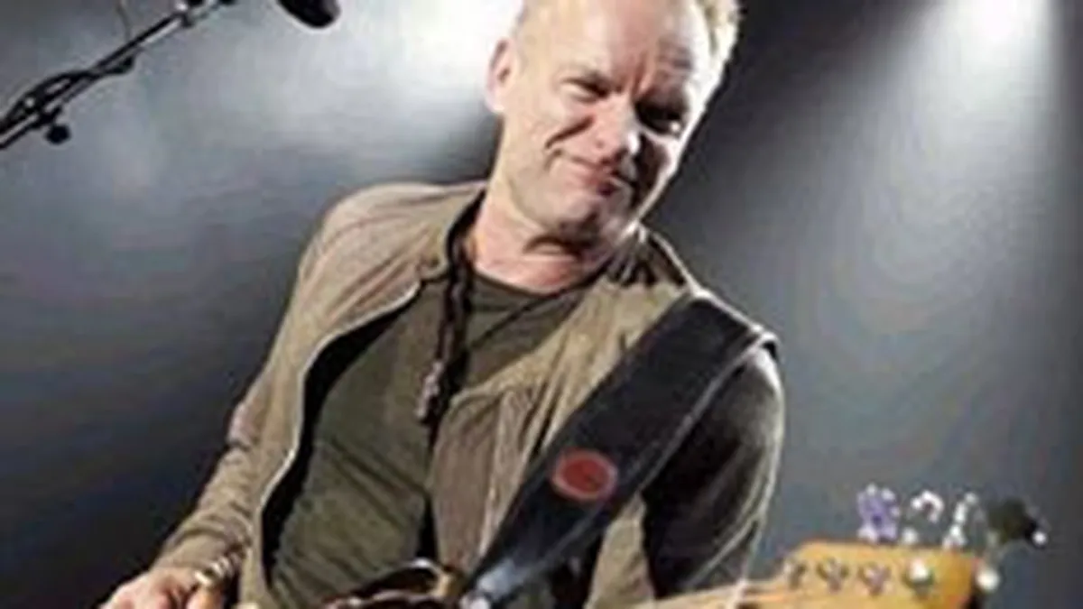 4.000 de spectatori pentru concertul Sting din Romania