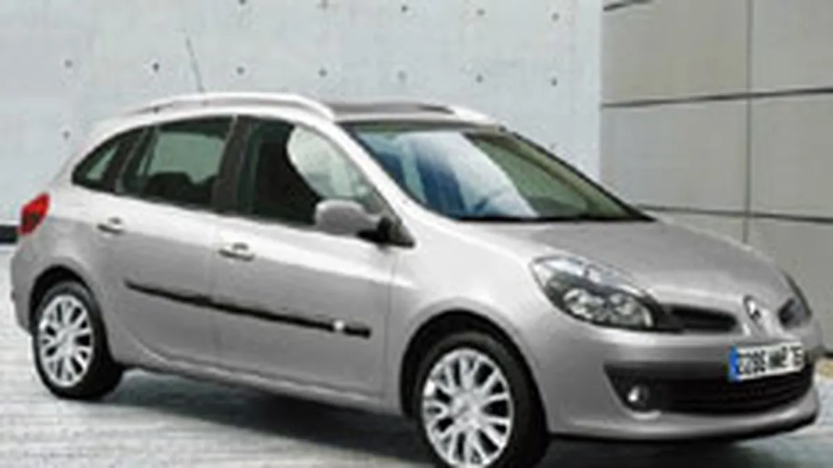 Renault a lansat noul Clio III Estate Exception