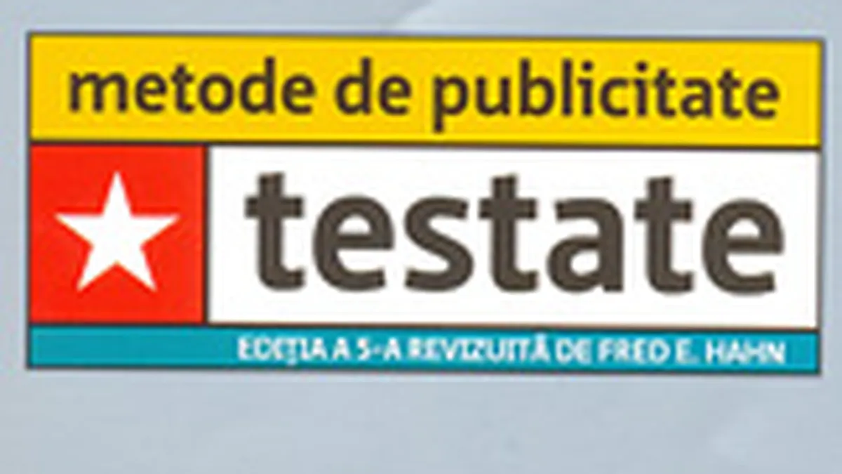 Metode de publicitate testate