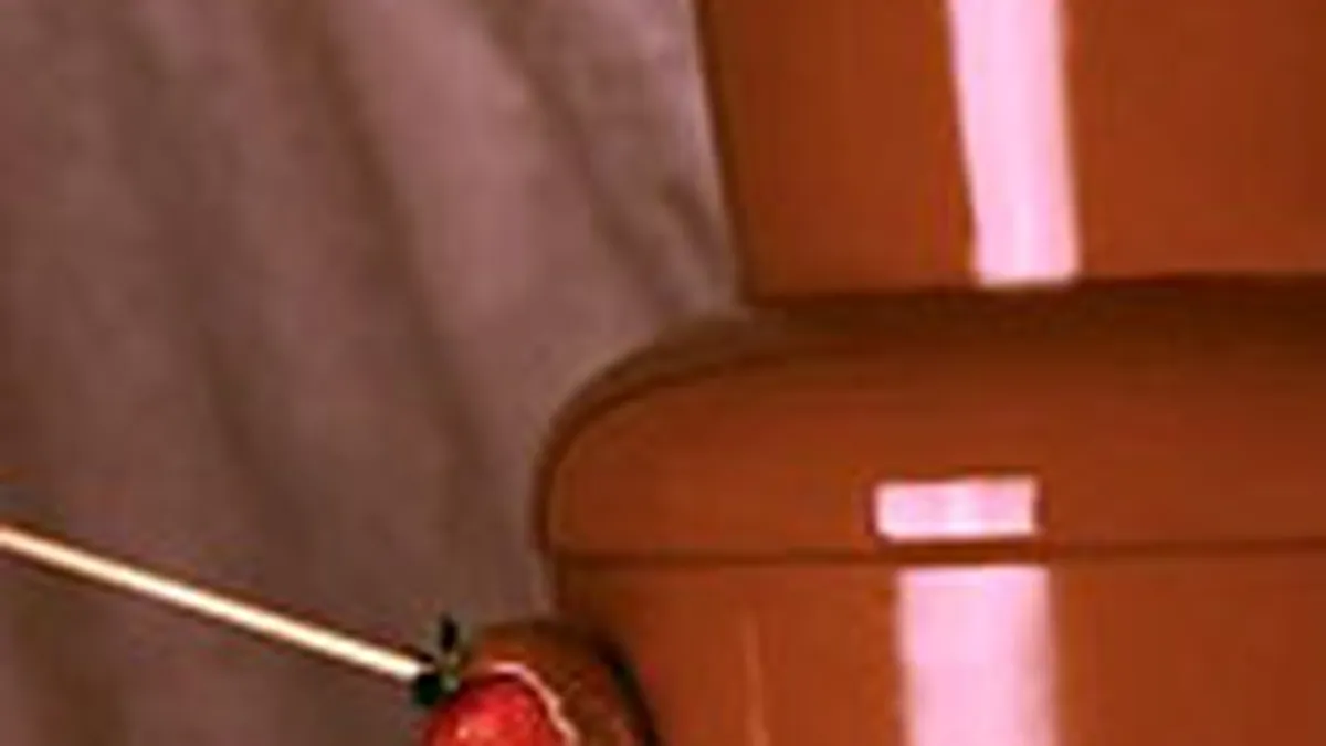 Prin fantanile de ciocolata din Capitala \curg\ cateva sute de mii de euro pe an