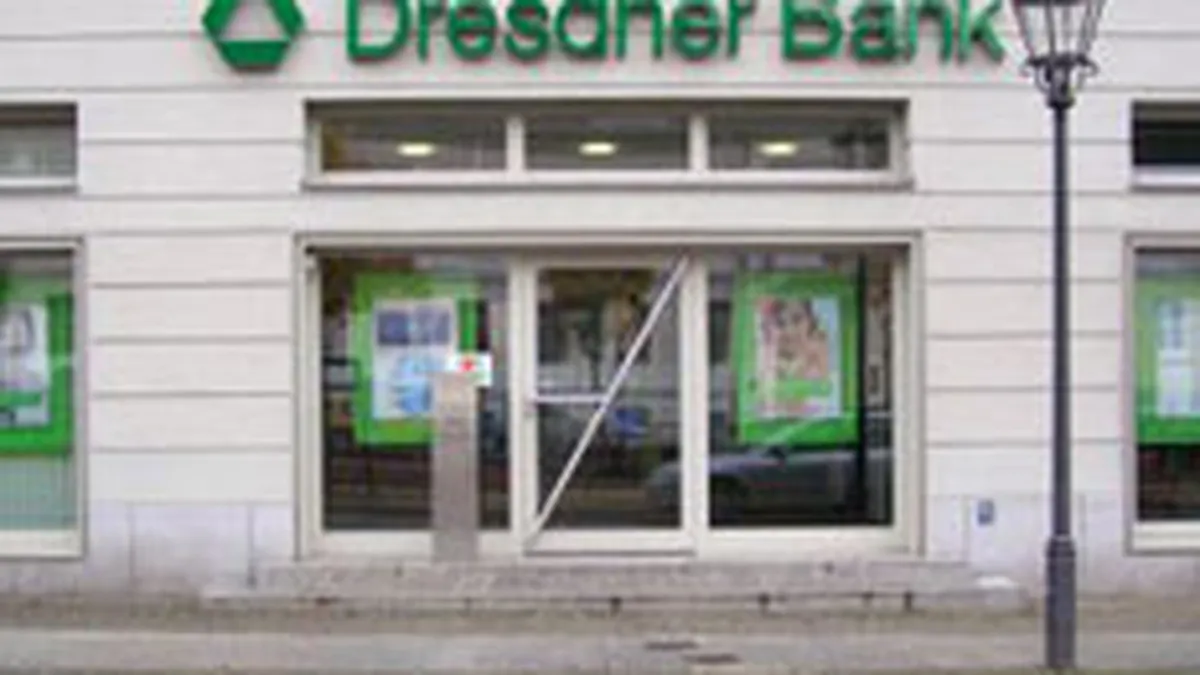 Allianz vinde Dresdner Bank catre Commerzbank printr-o singura tranzactie