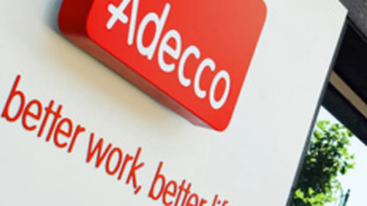 Liderul mondial in HR - Adecco - a finalizat preluarea unei companii olandeze cu 56 mil. euro