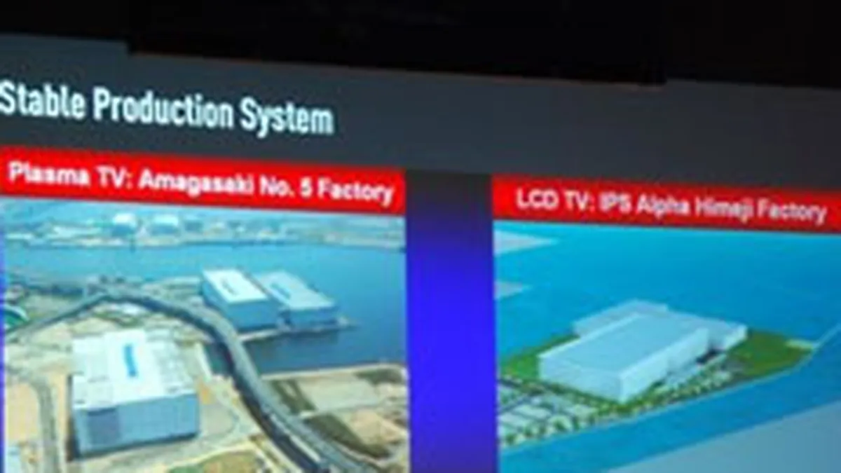 Panasonic franeaza puternic investitiile in doua fabrici de televizoare cu ecran plat