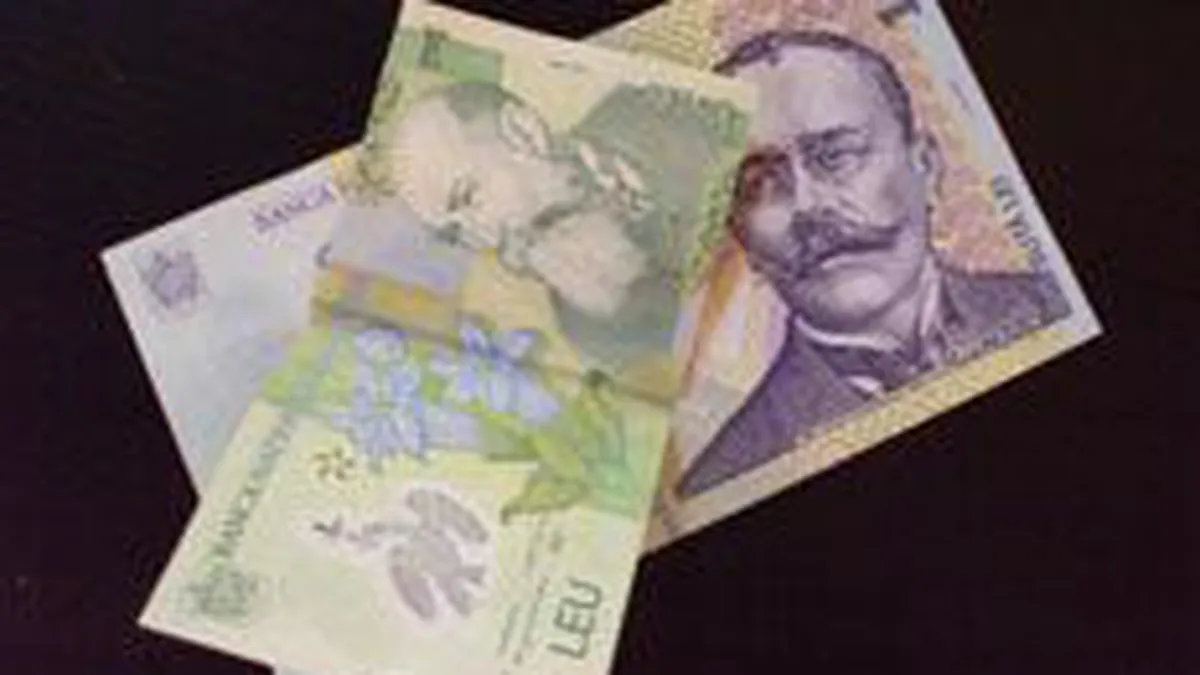 Leul s-a apreciat luni dimineata pana la 4,2560 lei/euro