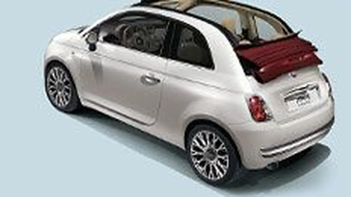 Versiunea cabrio a Fiat 500 va ajunge in Romania in doua parte a anului