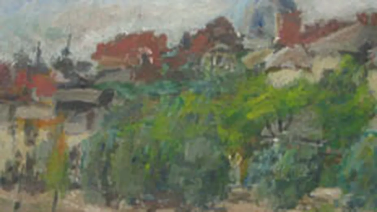 Pictura de Grigorescu scoasa la licitatie duminica nu a fost vanduta