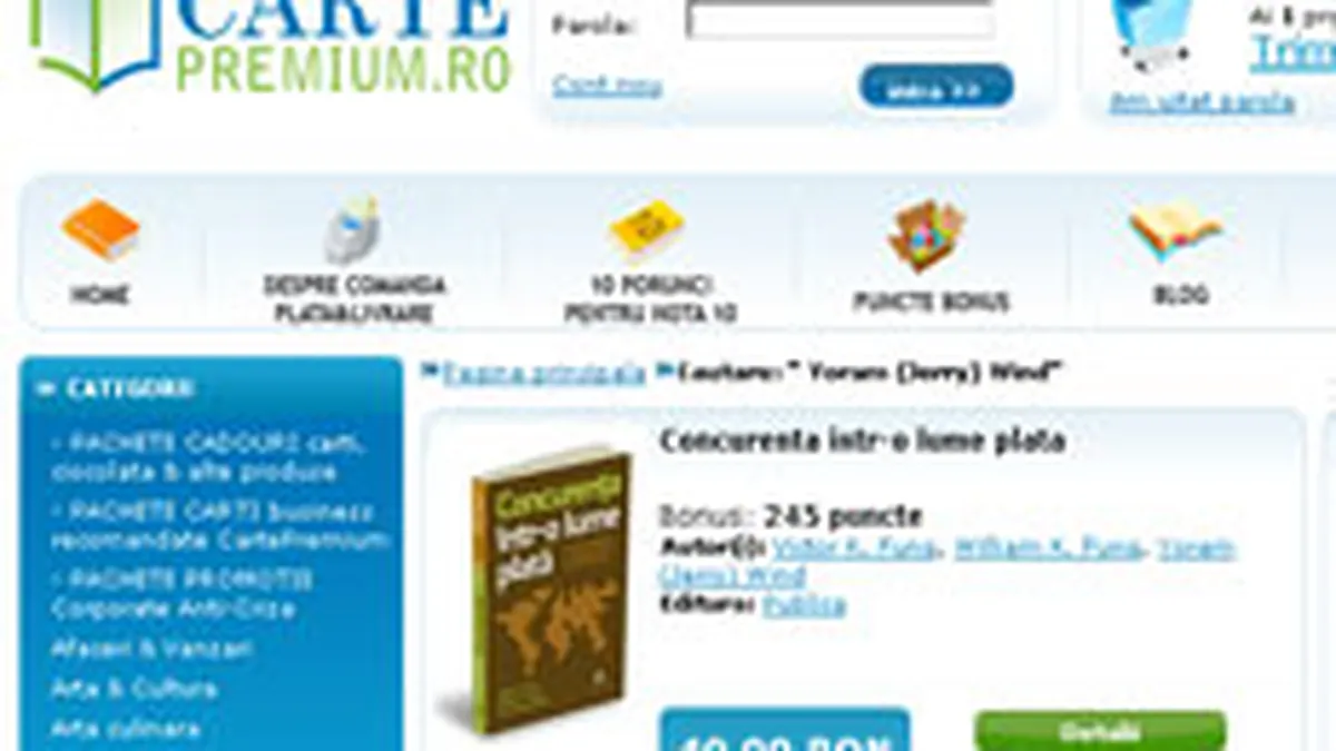 Actionarii Fastius Curier intra pe piata de comert electronic, prin CartePremium.ro