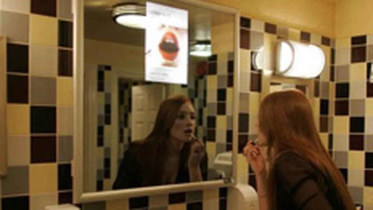 Reclama din oglinda a intrat pe profit in 2008, insa si-a ratat planul de venituri cu 40%