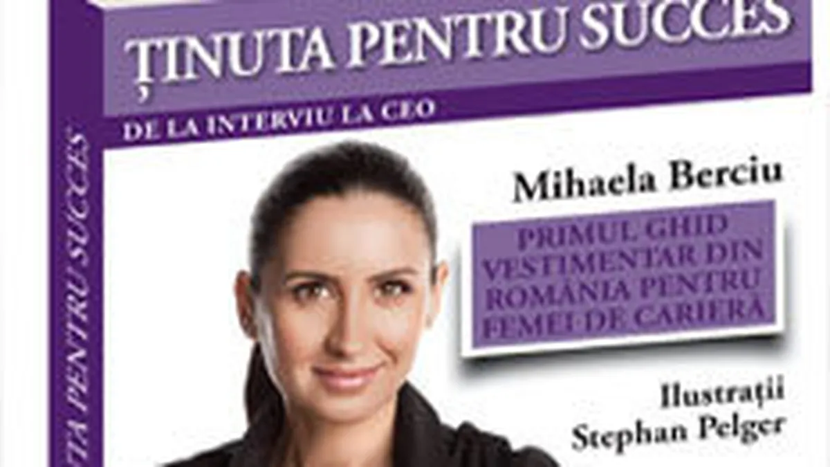 5.000 de exemplare pentru primul ghid vestimentar de business scris de un roman