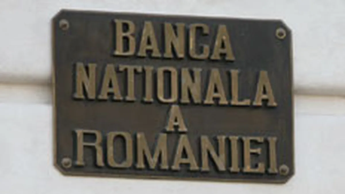 BNR a injectat 1,69 mld. lei in piata bancara la o dobanda de 10% pe an