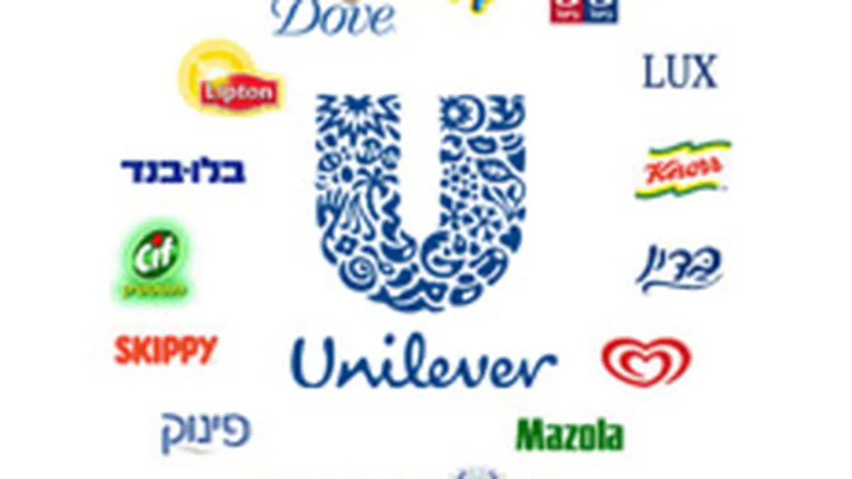 Unilever a iesit la vanatoare de branduri europene