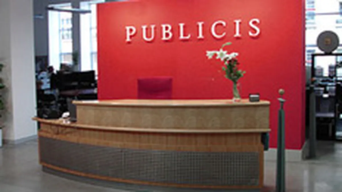Veniturile Publicis au scazut cu 4,4% in T1, pana la 1,43 mld. $