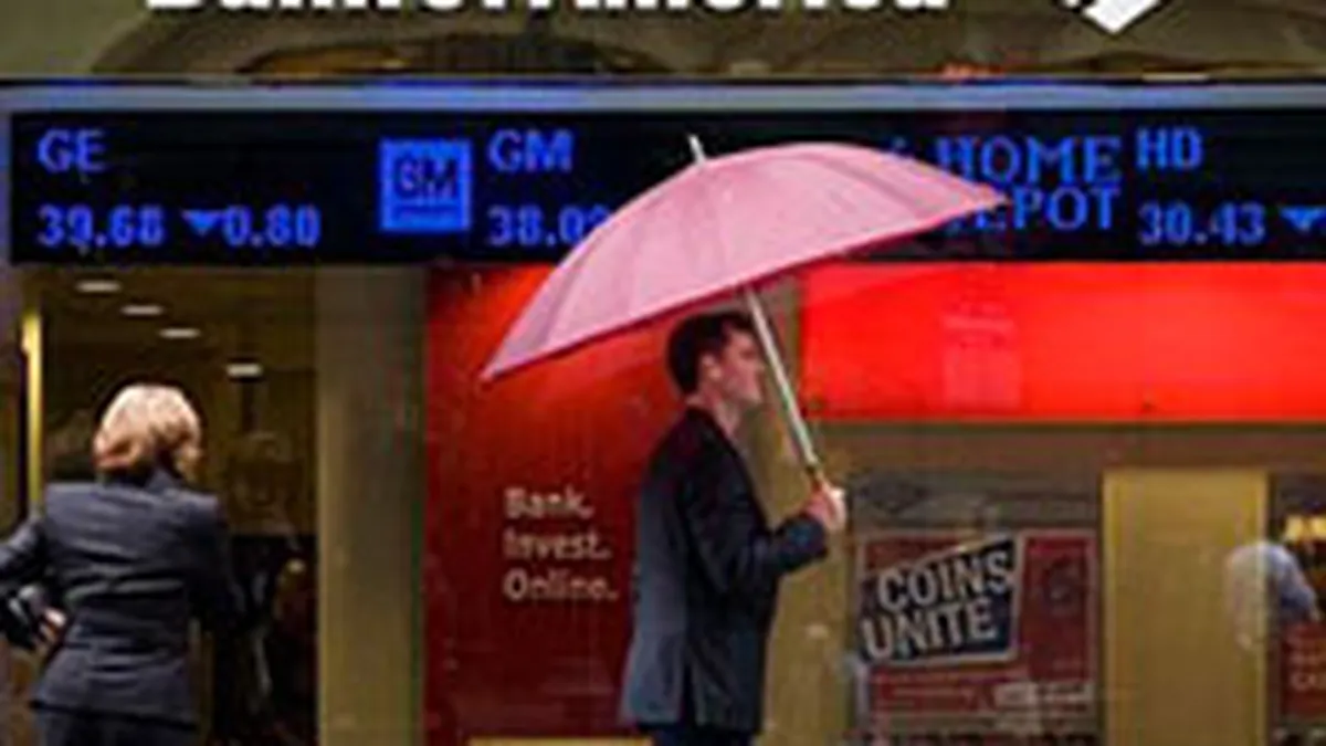 Bank of America solicita o noua infuzie de capital, de 10 mld. $, de la autoritati