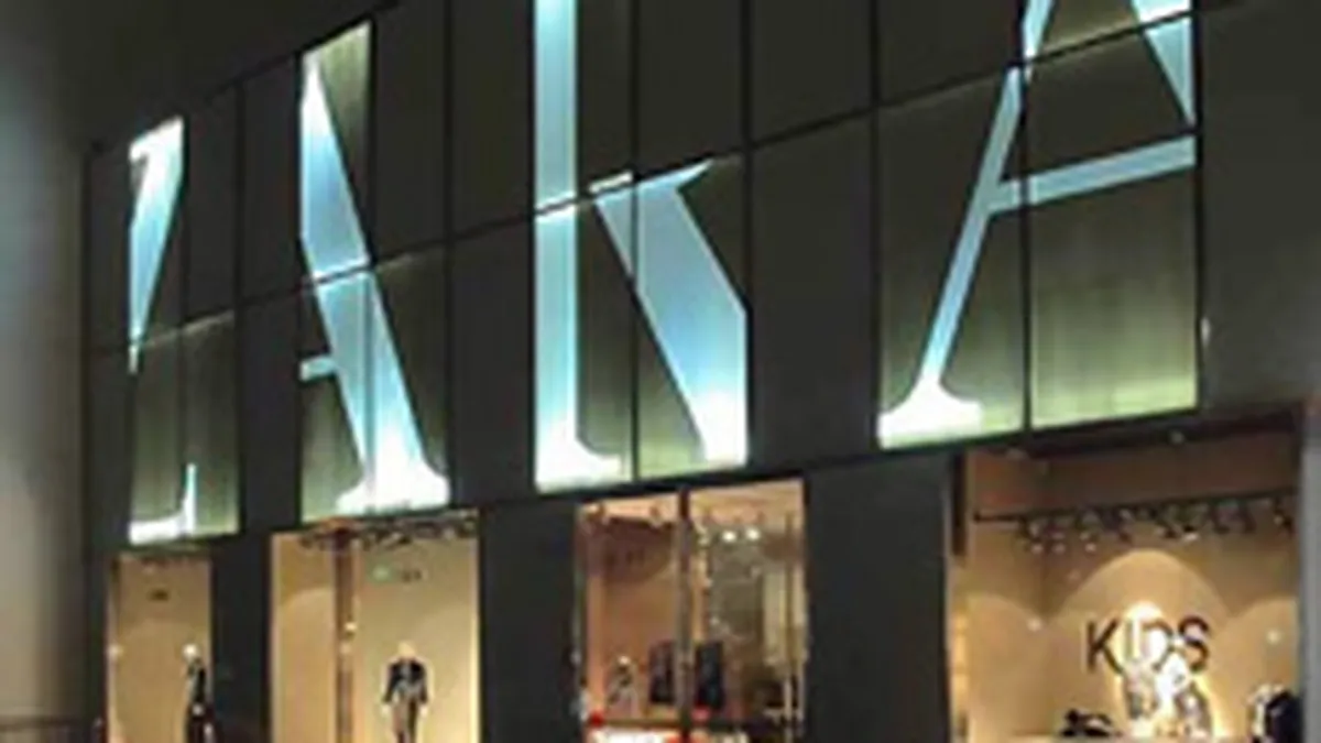 Primul magazin stradal Zara din Romania se deschide vineri, dupa o investitie de 10 mil. euro