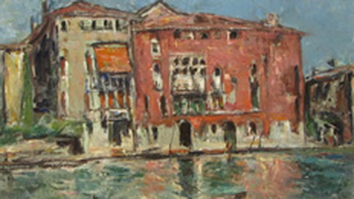 O pictura de Petrascu va fi scoasa la licitatie pentru 200.000 lei