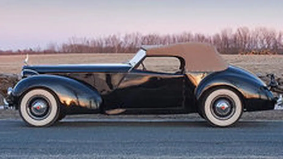 Una dintre masinile lui Clark Gable va fi scoasa la licitatie pentru 175.000-225.000 $