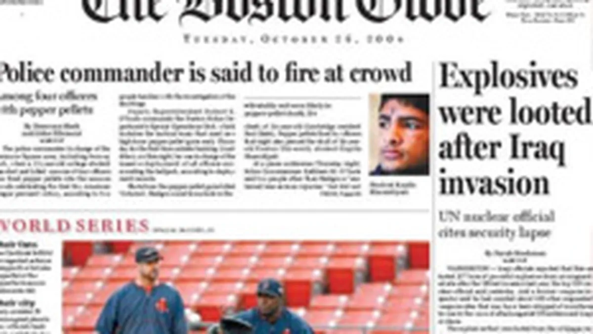 New York Times Co pune in vanzare Boston Globe