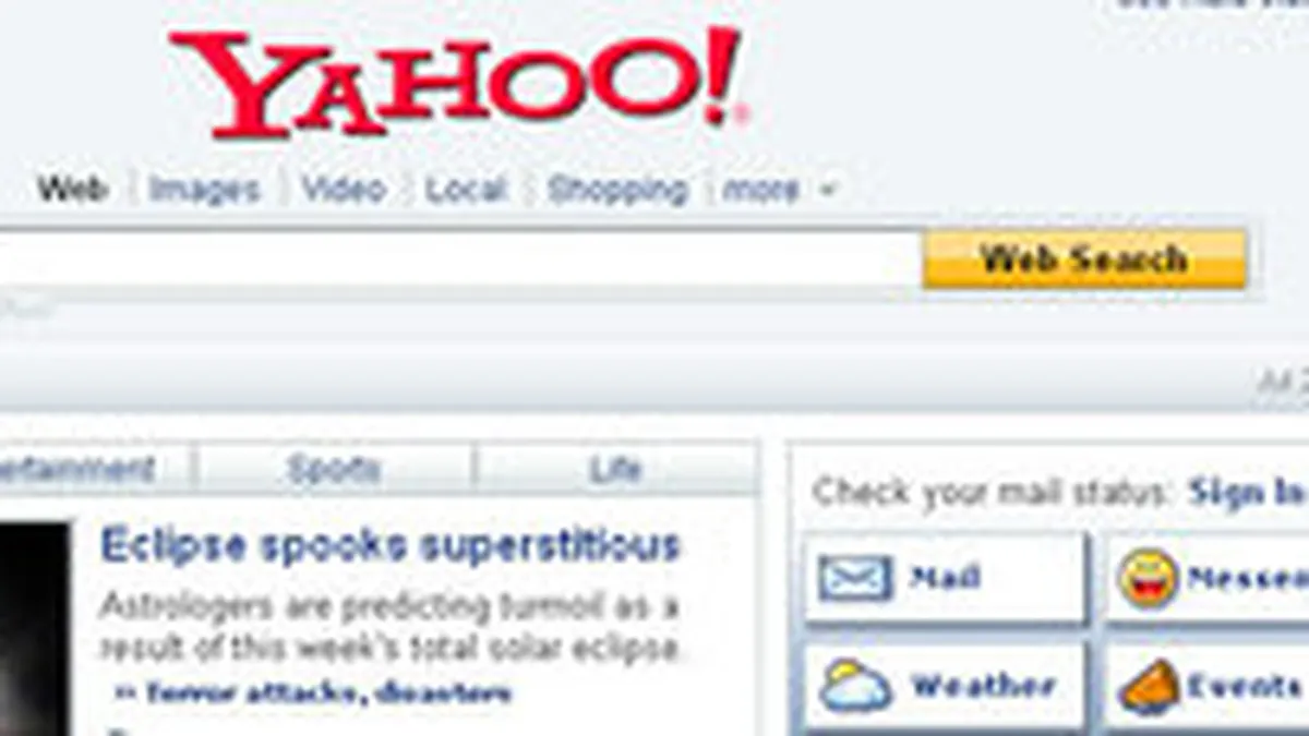 Yahoo isi pune mari sperante in noul site principal al companiei