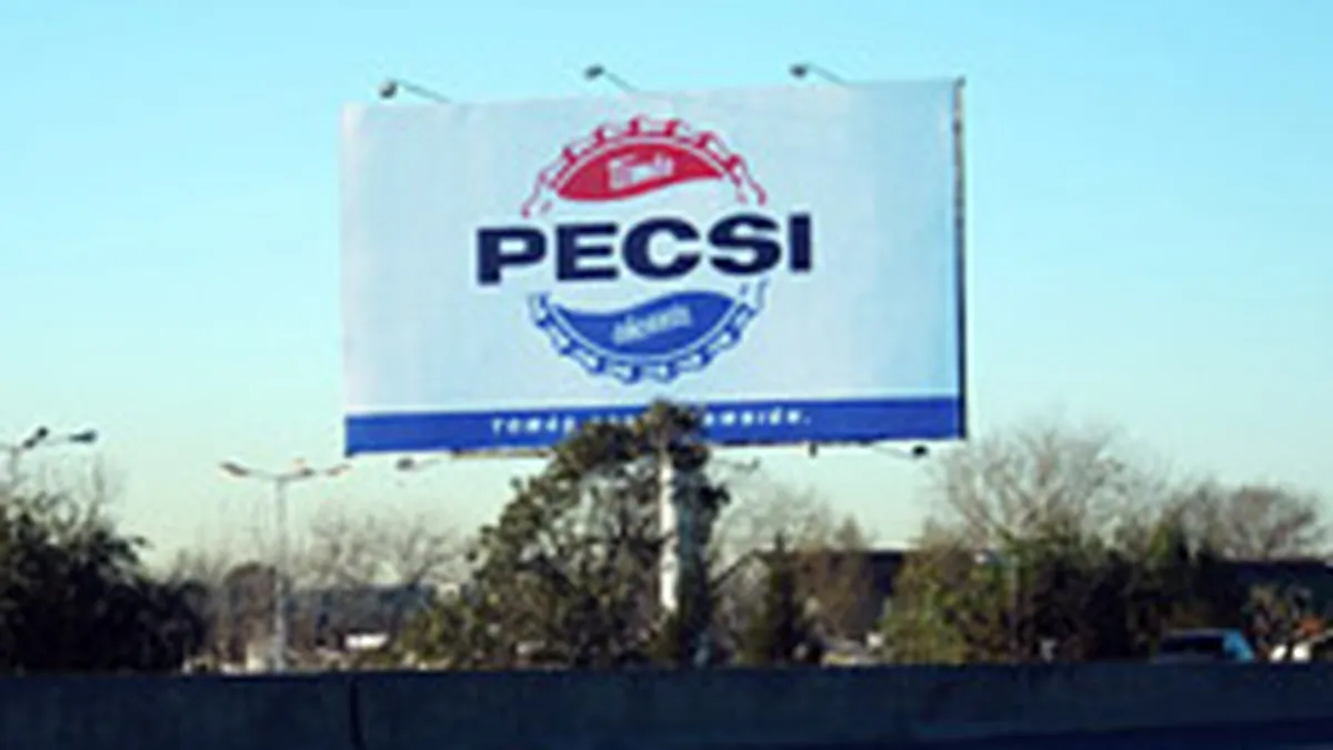 Pepsi a devenit Pecsi in Argentina