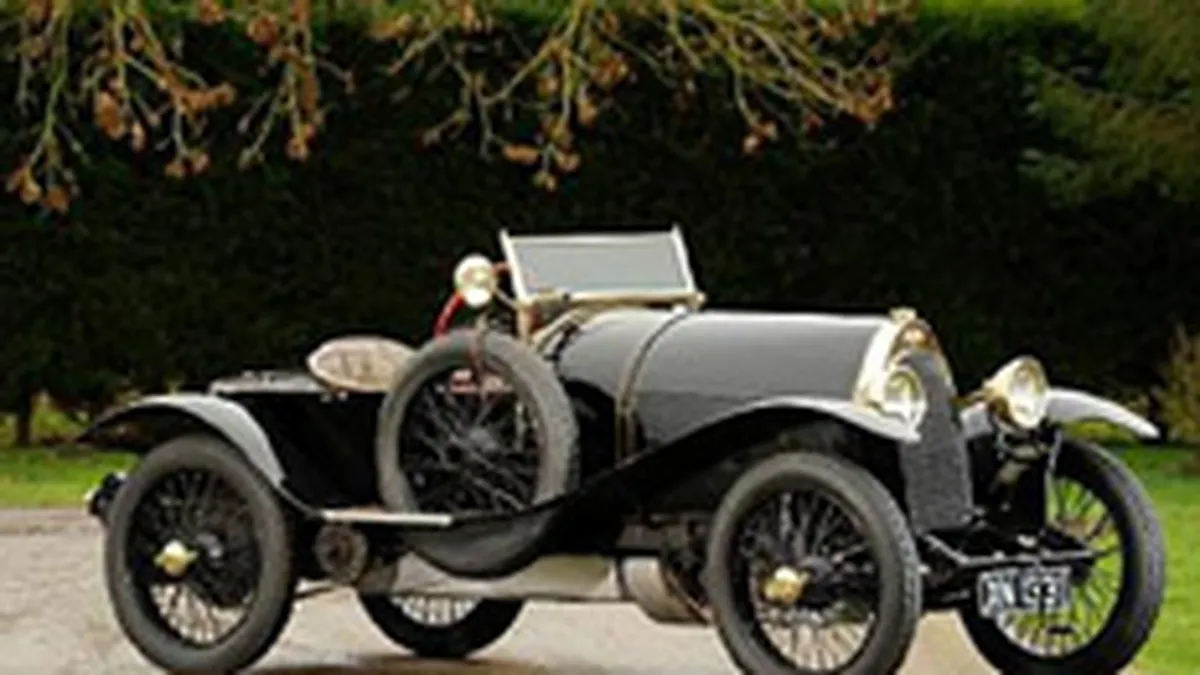 Un Bugatti din 1912 va fi scos la licitatie pentru 2,4 mil. euro