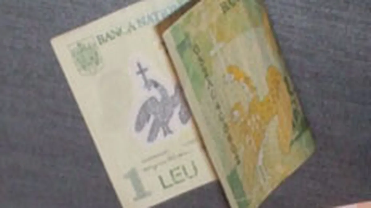 Cursul a urcat luni la 4,2231 lei/euro