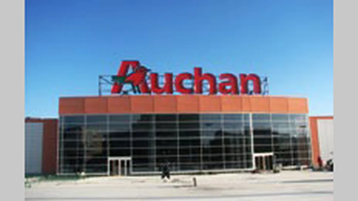 Auchan: Profit in scadere cu 18% in S1, la 143 mil. euro